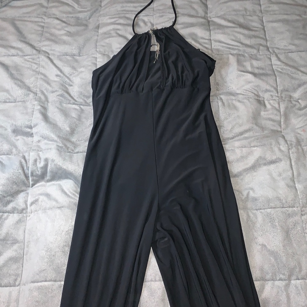 Black jump suit
